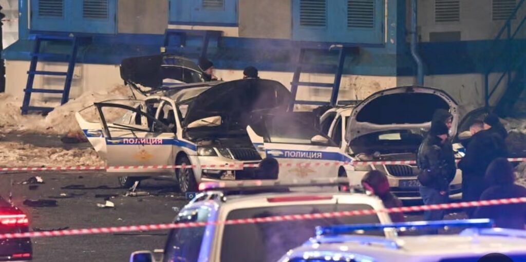 Explozie în Moscova. Un ofițer de poliție a fost ucis într-un atac lângă o gară din nordul orașului