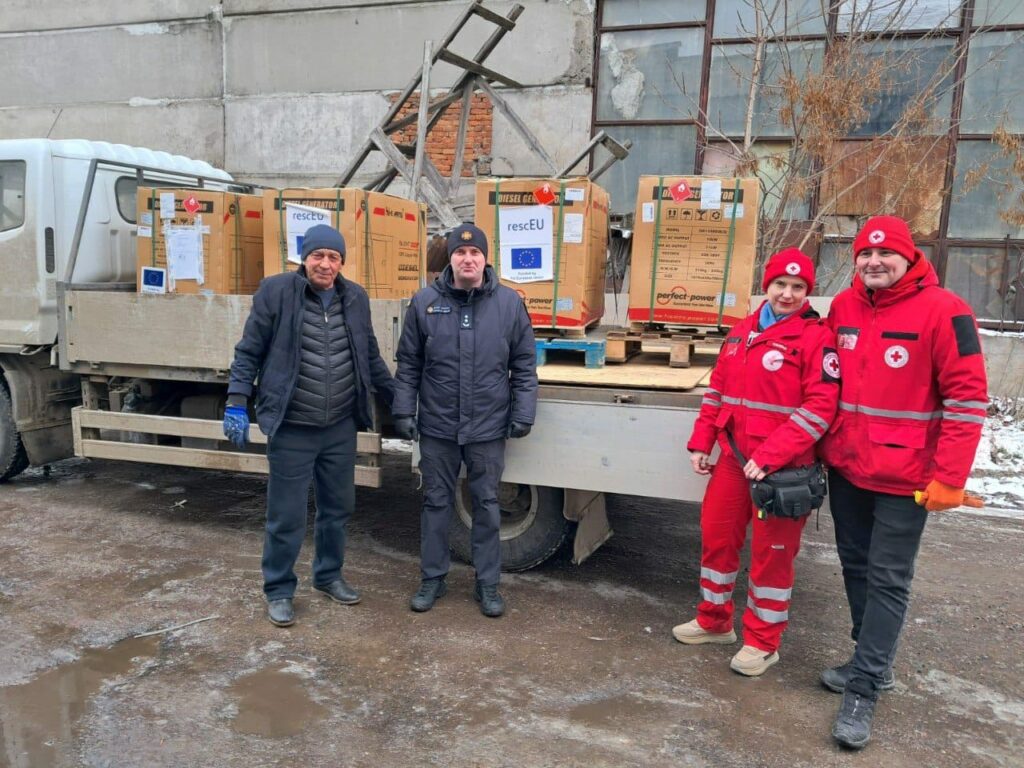 Comunitățile locale din Herson au primit peste 30 de generatoare