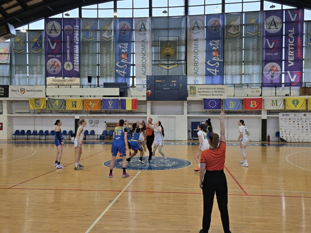 ICIM Arad învinge Agronomia și ajunge, momentan, lider în Liga Națională de Baschet feminin