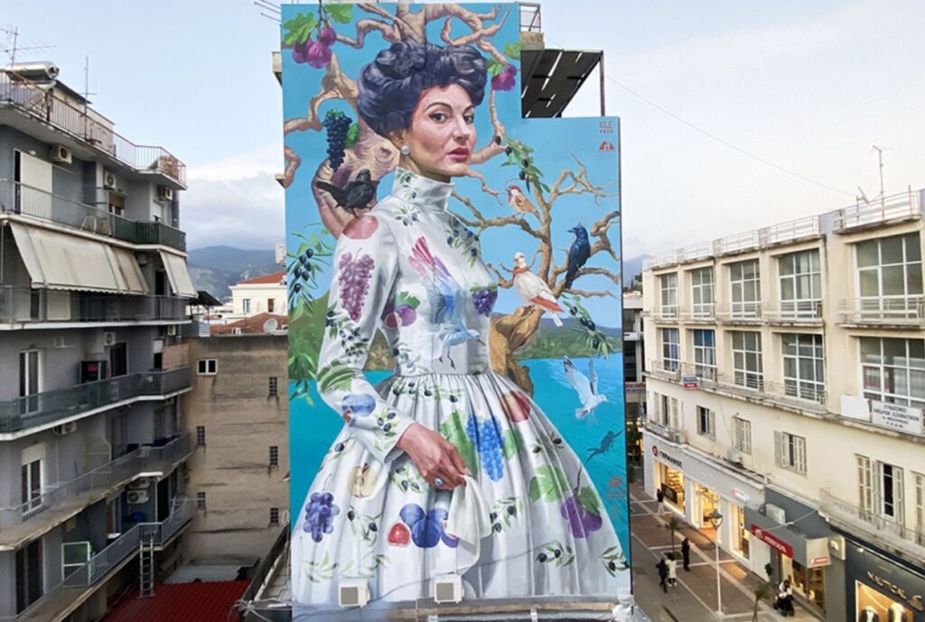 Pictura murală uriașă cu Maria Callas, desemnată cea mai bună din lume la street art
