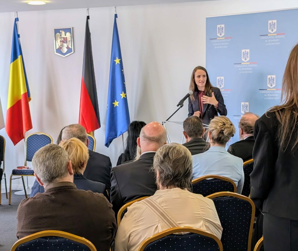 Oana Țoiu anunță cursuri de limba română și reluarea Comisiei Mixte România-Bavaria