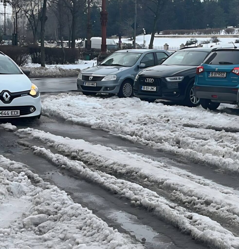 Amenzi de peste 200.000 de lei pentru deszăpezirea deficitară din Capitală