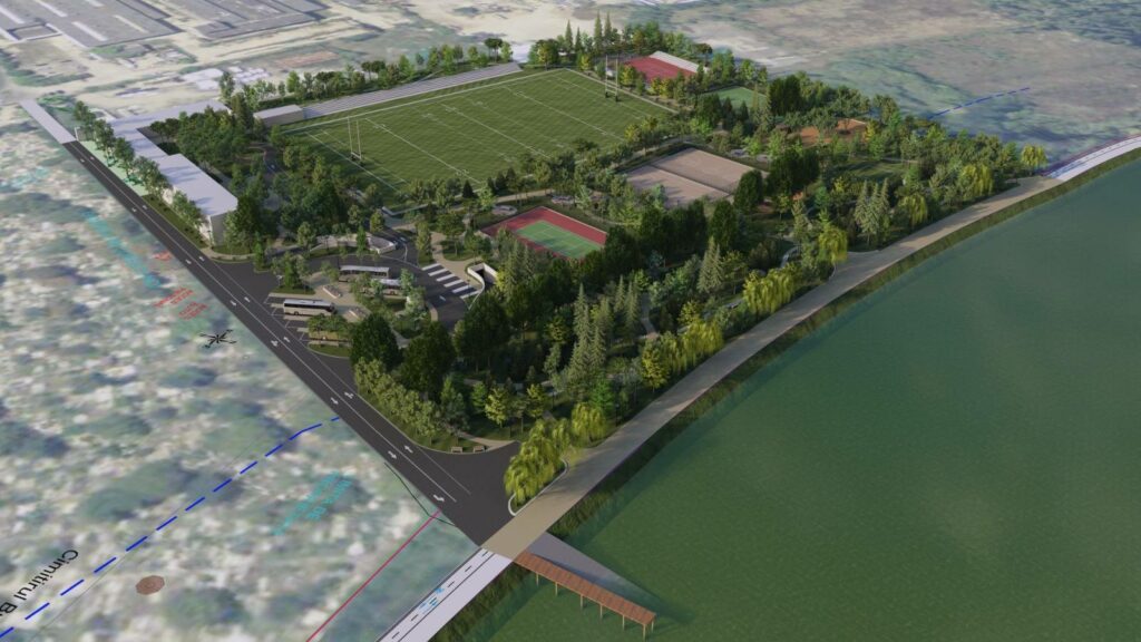 Baza sportivă Rapid, modernizată cu 50 de milioane de lei