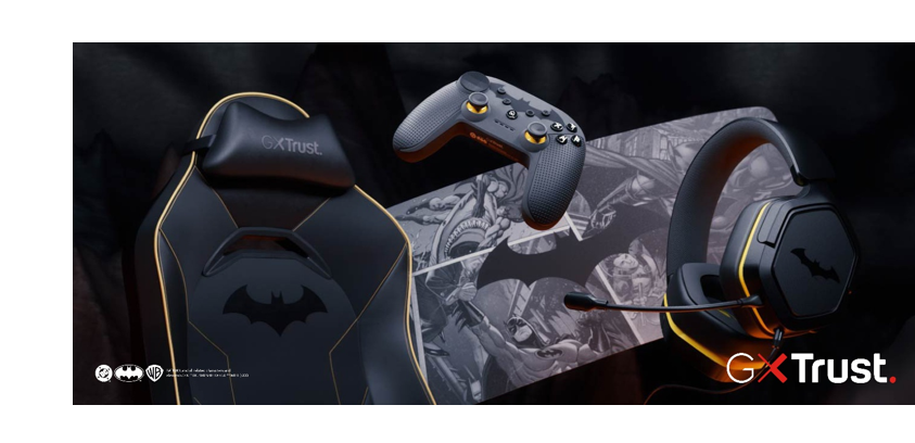 GXTrust prezintă noua colecție de produse cu tematică Batman