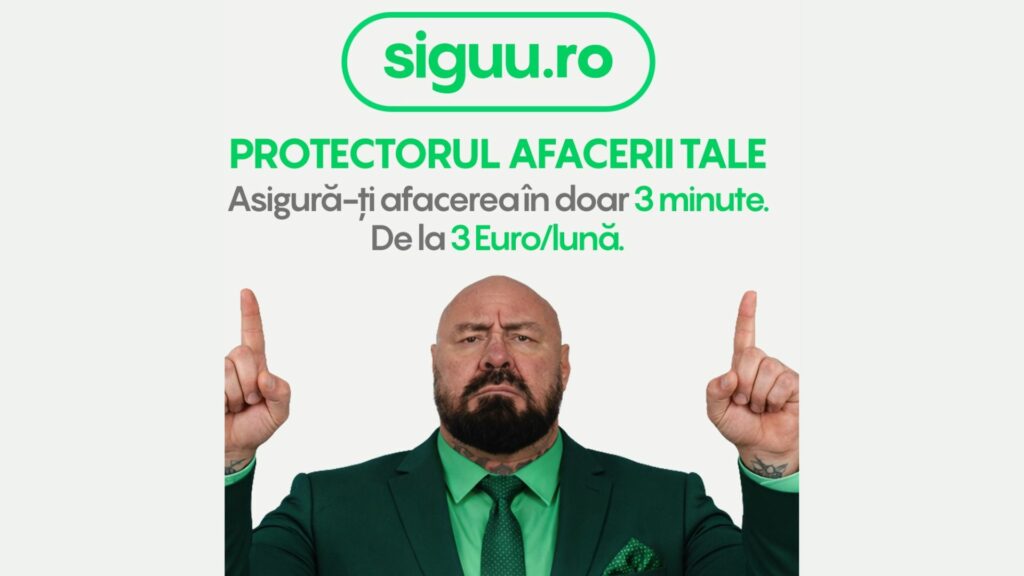 PREMIERĂ ÎN ROMÂNIA – SE LANSEAZĂ PRIMUL BROKER DIGITAL DE ASIGURĂRI PENTRU IMM-URI: SIGUU.RO