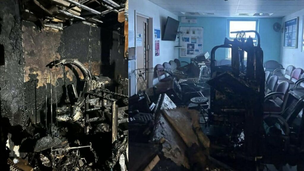 Incendiu la un spital din Anglia. 200 de pacienți au fost evacuați