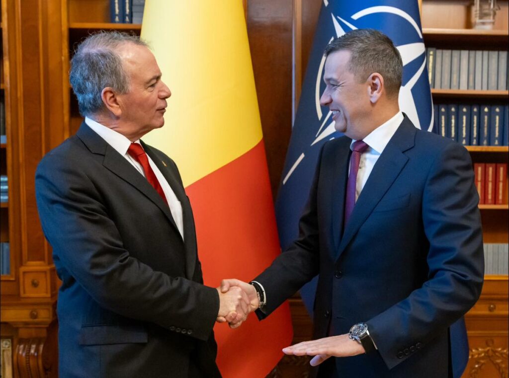 Sorin Grindeanu, întrevedere cu ambasadorul SUA în România. Ce au discutat cei doi