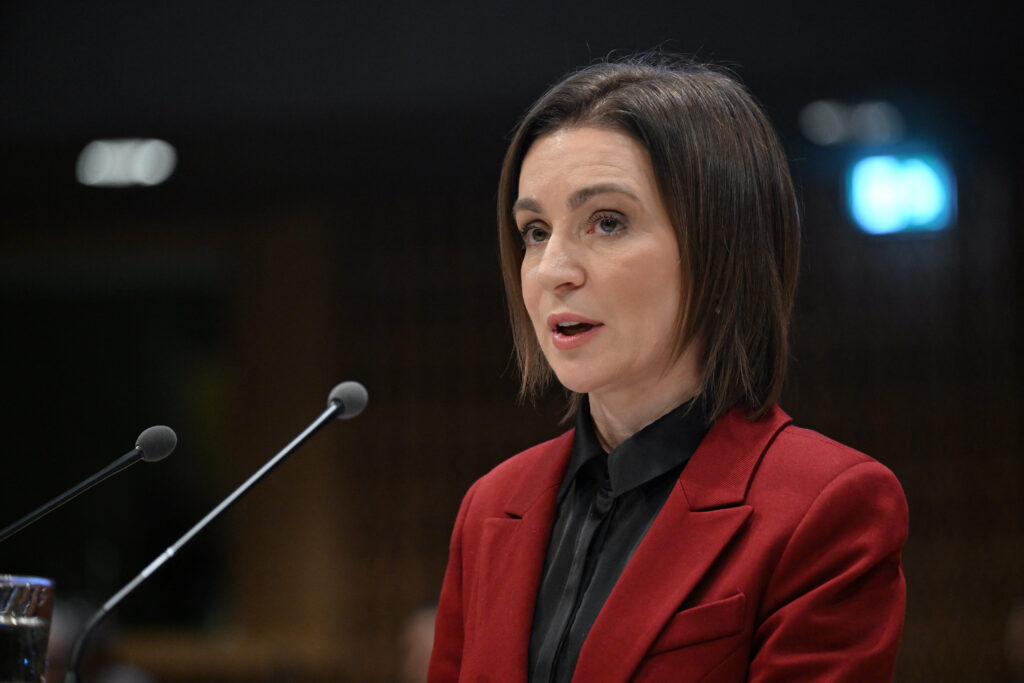 Maia Sandu: Rusia continuă deliberat să submineze securitatea Republicii Moldova