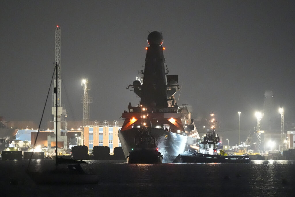 Distrugătorul HMS Dragon ajunge în estul Mediteranei, anunță ministrul britanic al Apărării