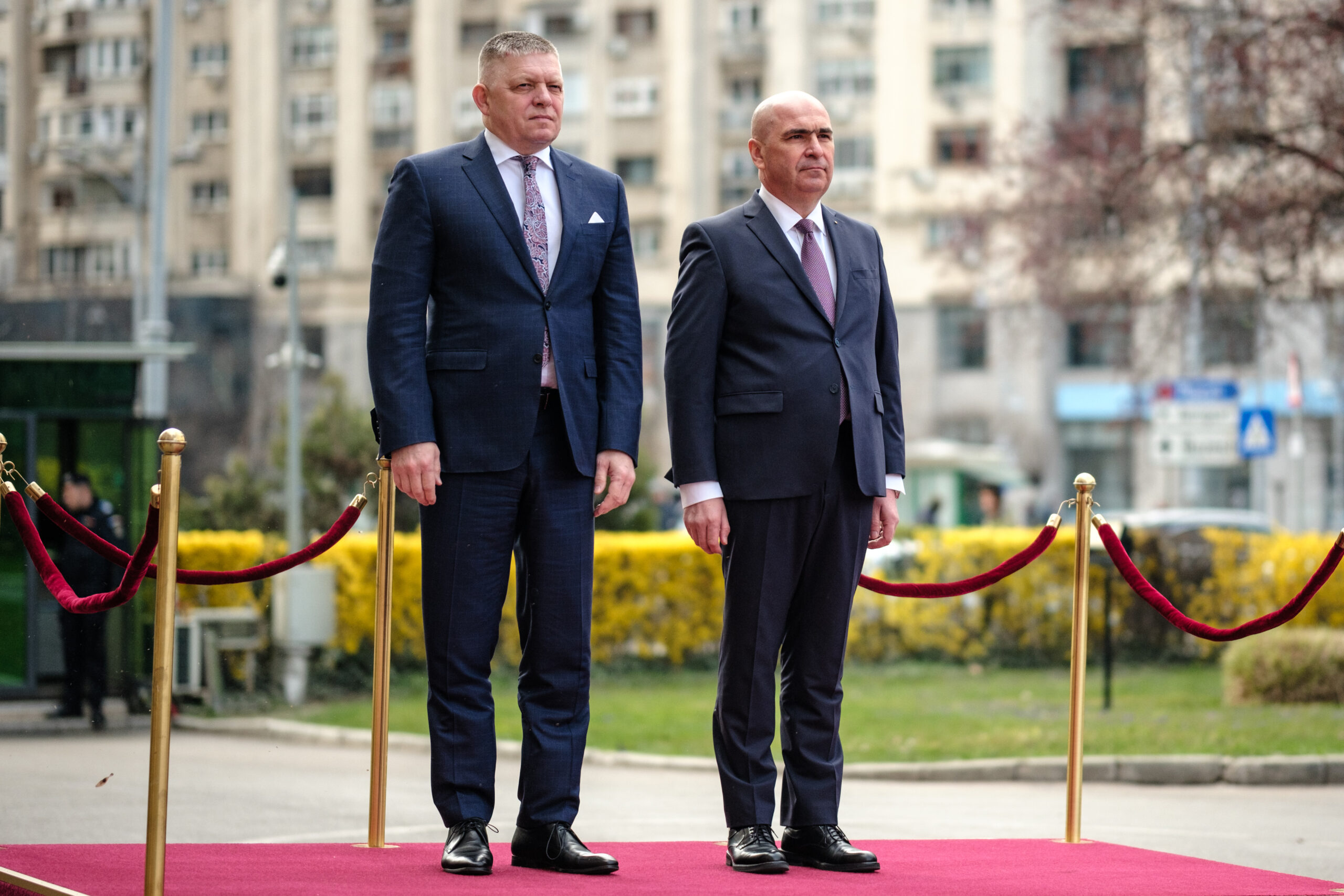 Premierul Slovaciei, Robert Fico, la Palatul Victoria