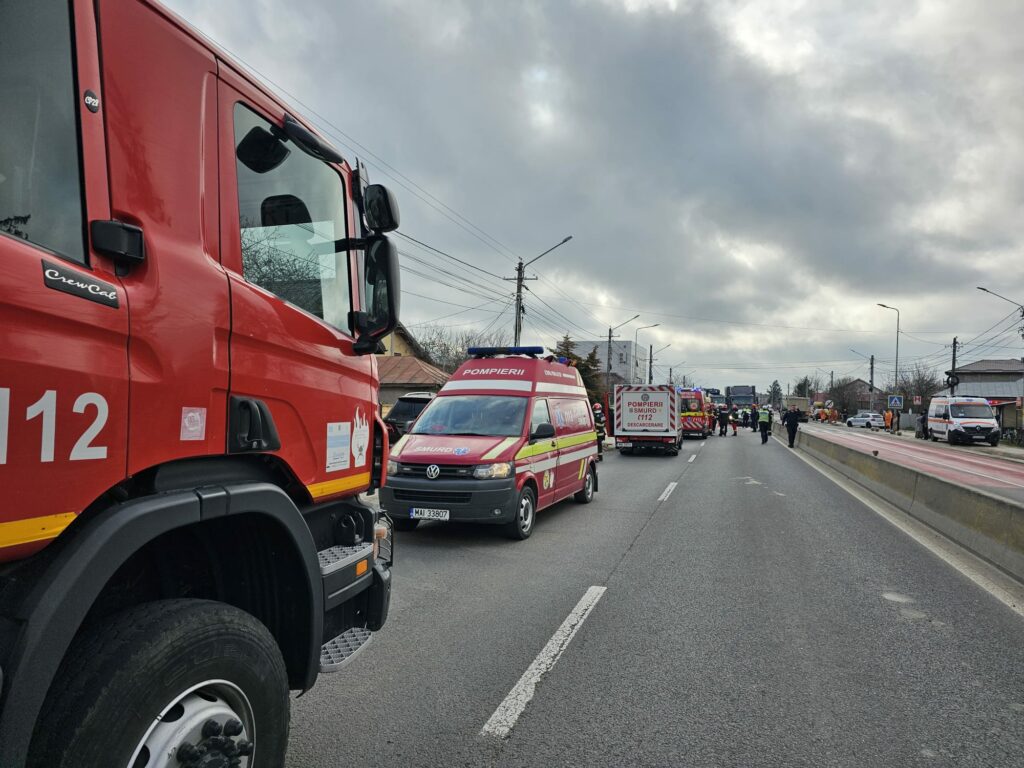 Infotrafic. Accident grav pe DN 66 în județul Gorj