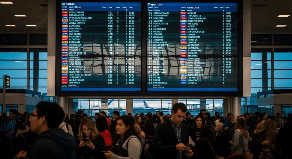 Haos aerian în Orientul Mijlociu: 24% dintre zboruri, anulate într-o singură zi