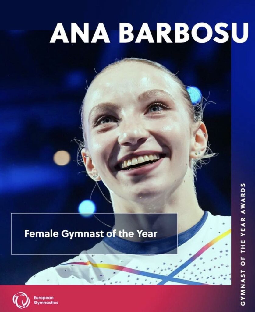 Ana Bărbosu, desemnată gimnasta anului 2025