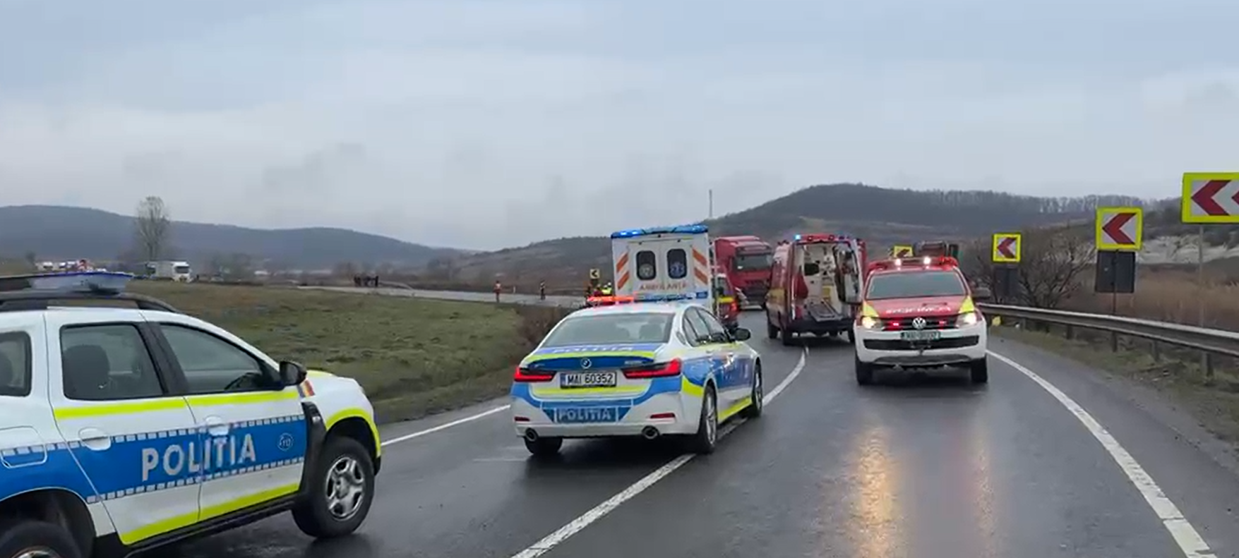 UPDATE: Cinci bărbați au murit în accidentul din Cluj
