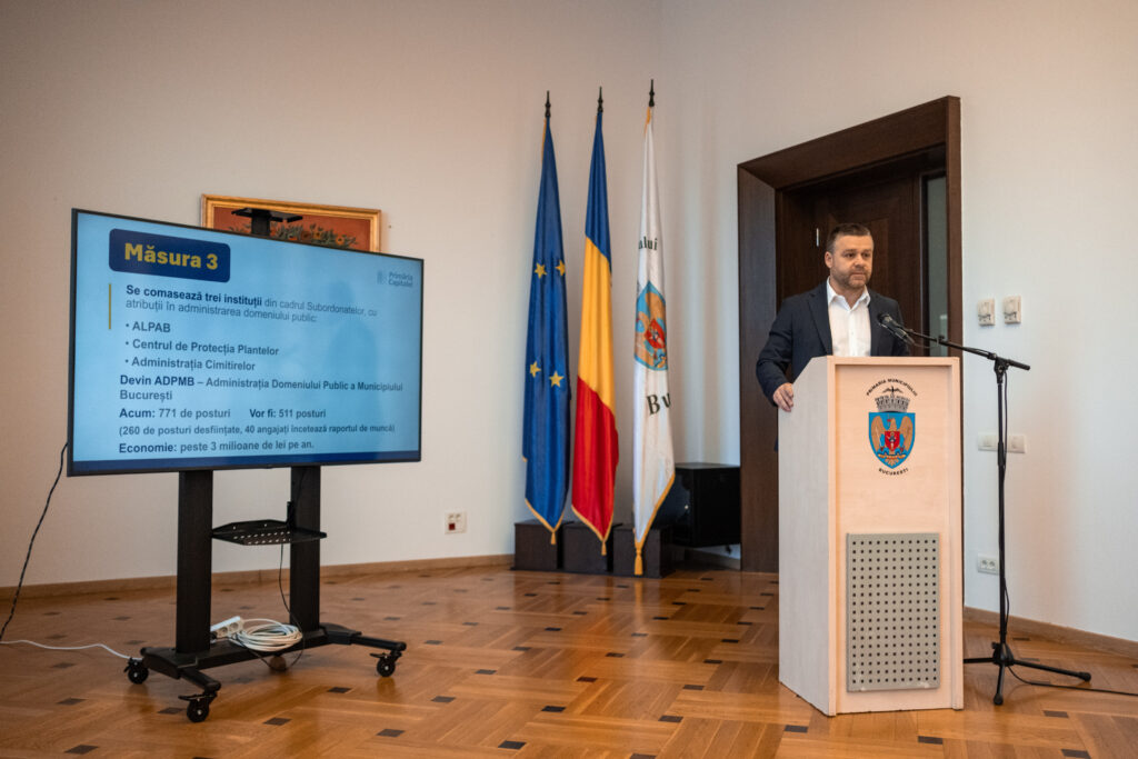 Disponibilizări la Primăria Capitalei / Ciprian Ciucu anunță reduceri de 30% din posturi și comasări ale instituțiilor culturale / „Este o obligație legală”