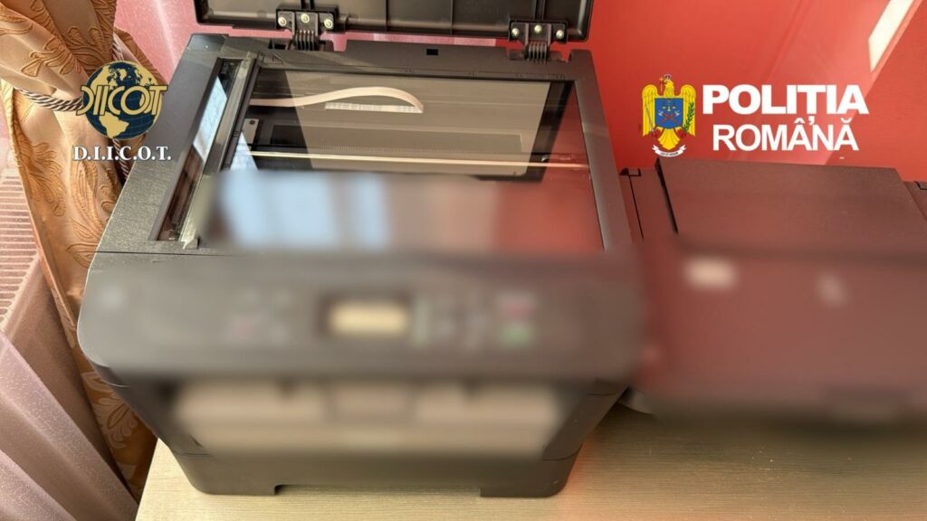 Fabrica de bani. Imprimerie clandestină de euro în Suceava. Români prinși cu 1,2 milioane de euro falși în Bulgaria