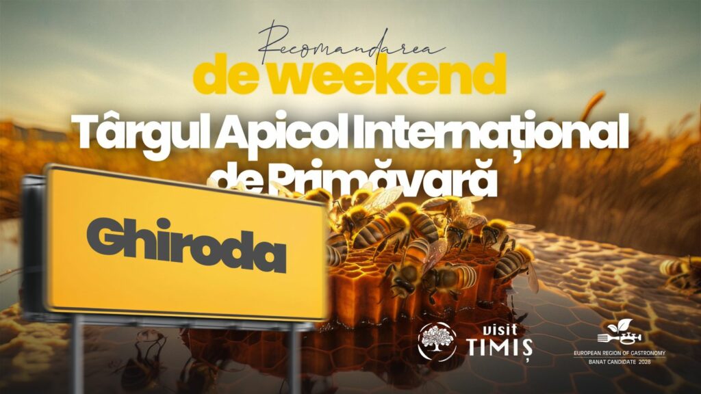 Peste 100 de expozanți din patru țări și mii de vizitatori sunt așteptați la Târgul Apicol Internațional de Primăvară de la Ghiroda, un eveniment care transformă, pentru două zile, comuna timișeană în capitala mierii și a iubitorilor de albine