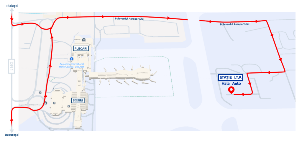 CNAB a deschis o stație ITP la Aeroportul „Henri Coandă” pentru pasageri și angajați