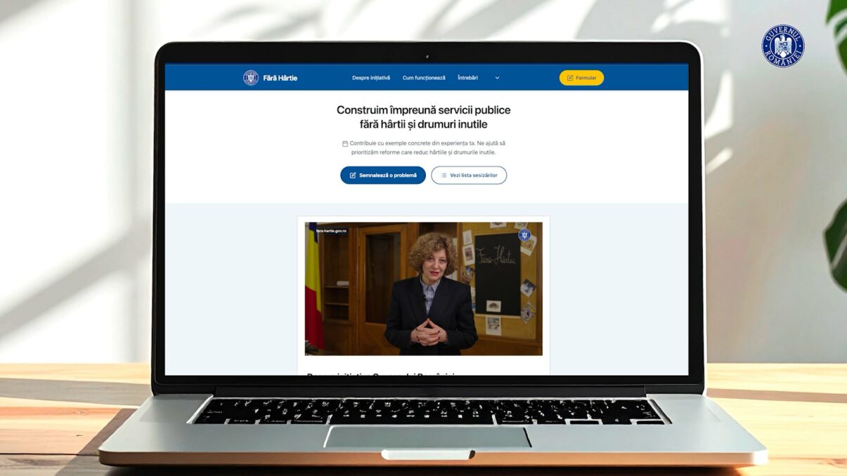 Poza pentru articolul Fara-hartie.gov.ro: Statul cere ajutorul cetățenilor pentru reducerea birocrației