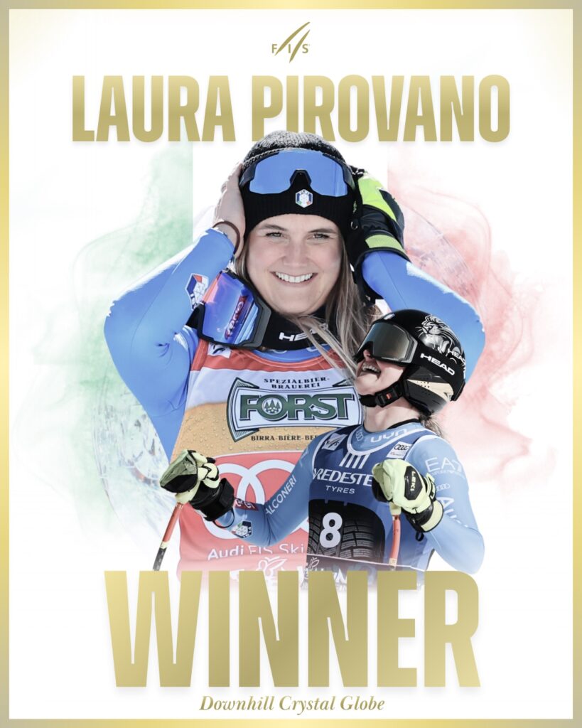 Laura Pirovano câștigă Cupa Mondială de schi alpin la coborâre, după succesul de la Kvitfjell