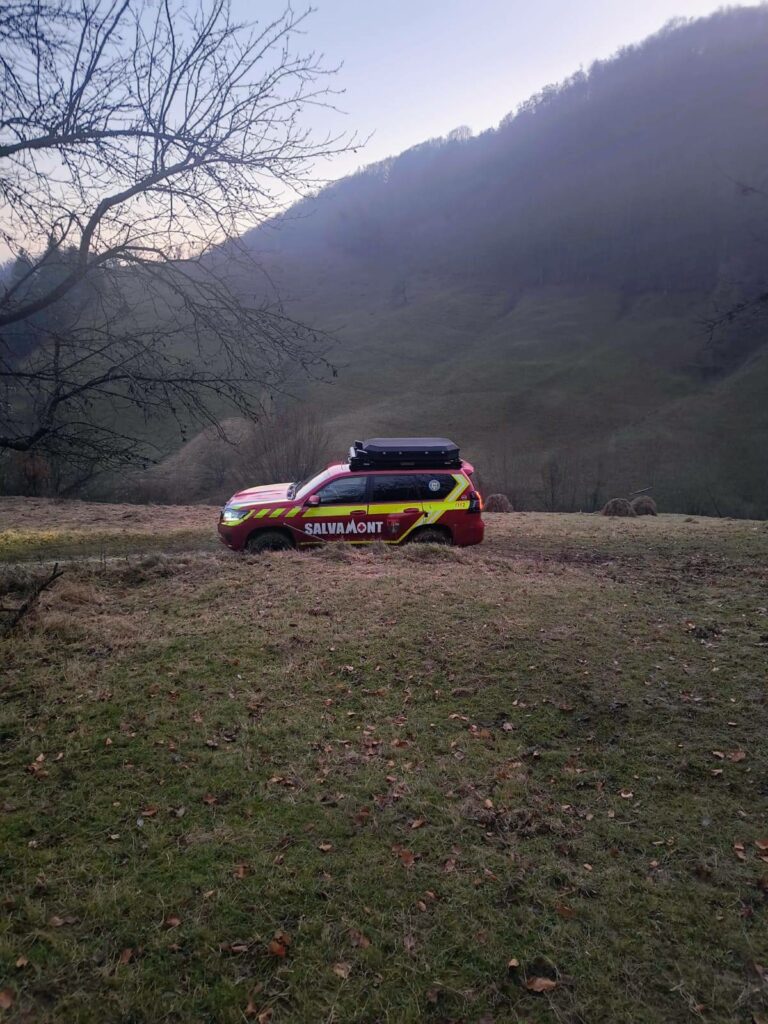 Misiune pentru salvarea unei femei la Borșa. Ea este victima unui incendiu de vegetație