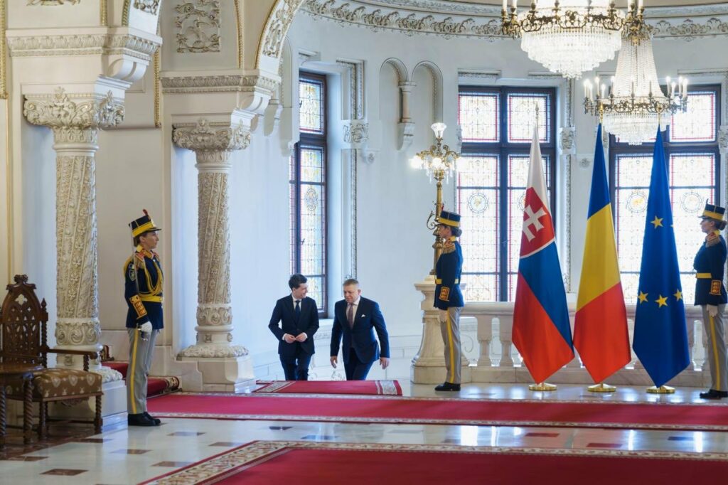 Nicușor Dan, întâlnire cu Rbert Fico: Țările noastre sunt legate de o prietenie de lungă durată