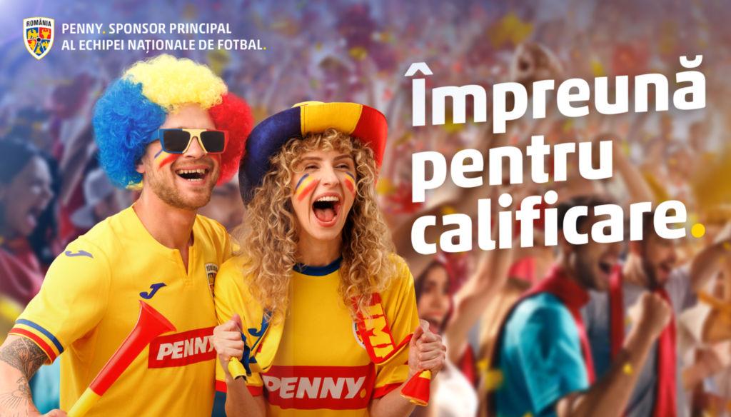 PENNY susține echipa națională a României la barajul cu Turcia pentru World Cup 2026
