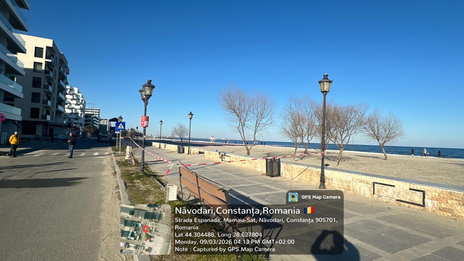 Rezervor GPL găsit pe plaja din Năvodari