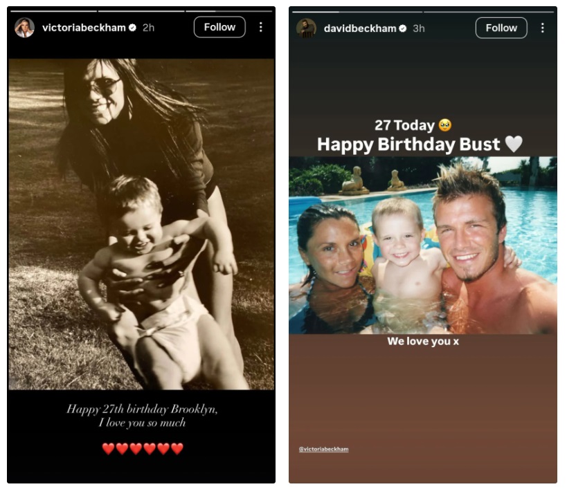 Gest de împăcare? David și Victoria Beckham îi scriu lui Brooklyn de ziua lui