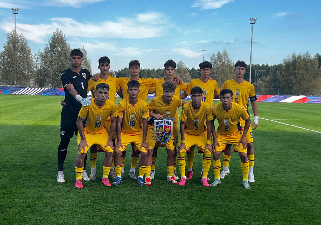 Naționala U17 de fotbal joacă în Italia pentru calificarea la Campionatul European 2026