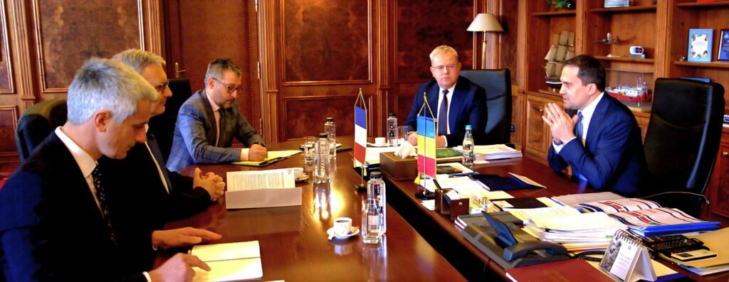 Ciprian Șerban s-a întâlnit cu ambasadorul Franței în România: Am discutat despre continuarea proiectelor comune