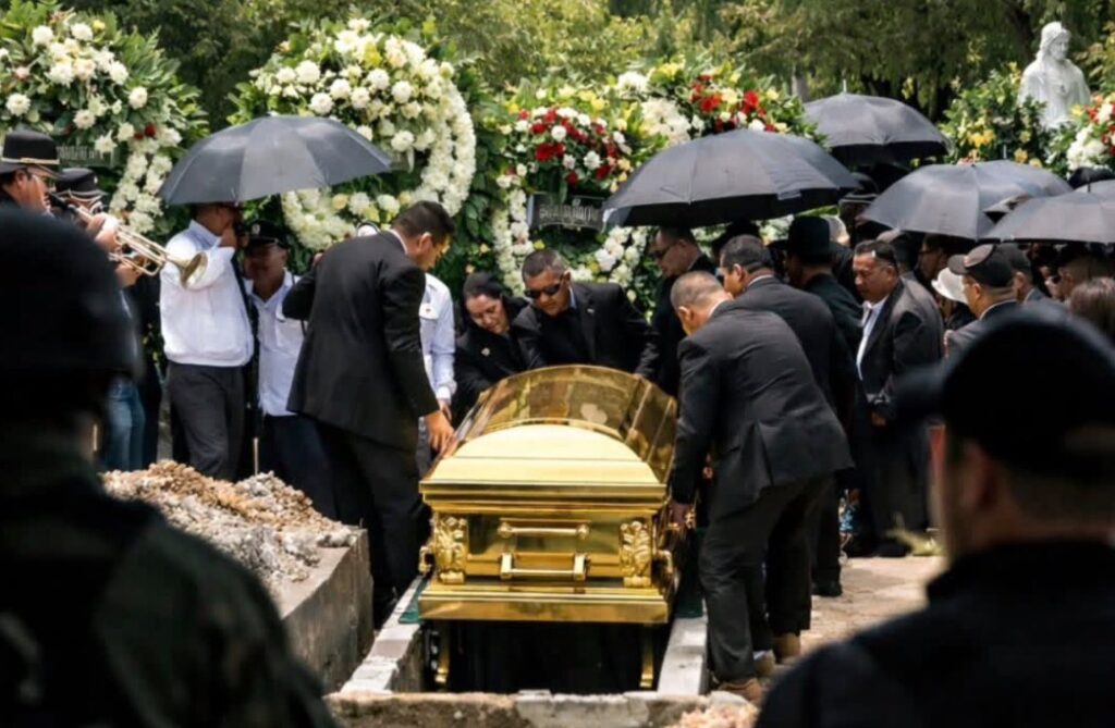 Liderul cartelului Jalisco, „El Mencho”, înmormântat într-un sicriu de aur la Guadalajara