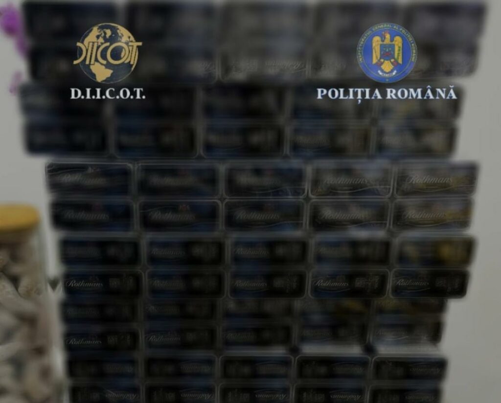 Rețea de contrabandă cu țigări, destructurată de DIICOT în Covasna, Harghita și Brașov