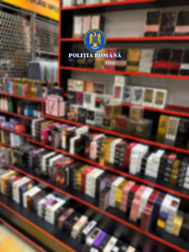 Aproape 2 milioane de lei din vânzarea de parfumuri contrafăcute. Percheziții în Capitală