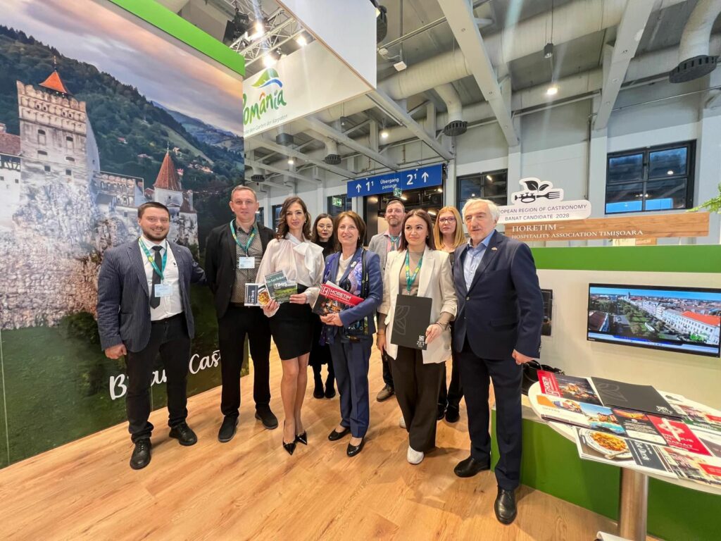 Județul Timiș a fost promovat zilele acestea (3-5 martie 2026) la cel mai mare târg de turism din lume, cu sute de mii de vizitatori și mii de expozanți internaționali – ITB Berlin (Internationale Tourismus-Börse)