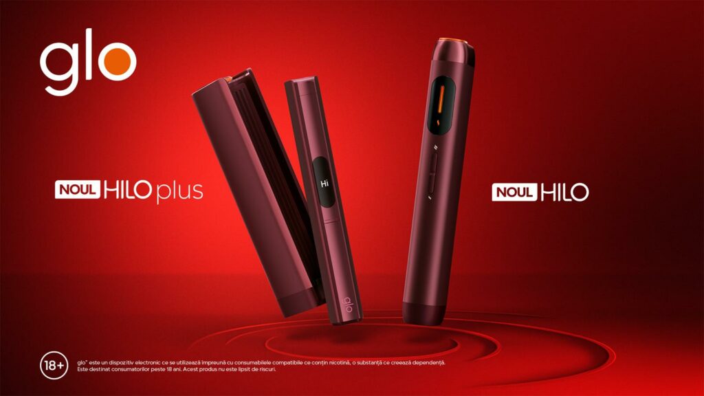 COMUNICAT – BAT România lansează glo™ Hilo și Hilo Plus – primele și singurele dispozitive glo™ pentru încălzirea consumabilelor din tutun și plante care integrează TurboStart™ pentru o încălzire rapidă până la utilizare