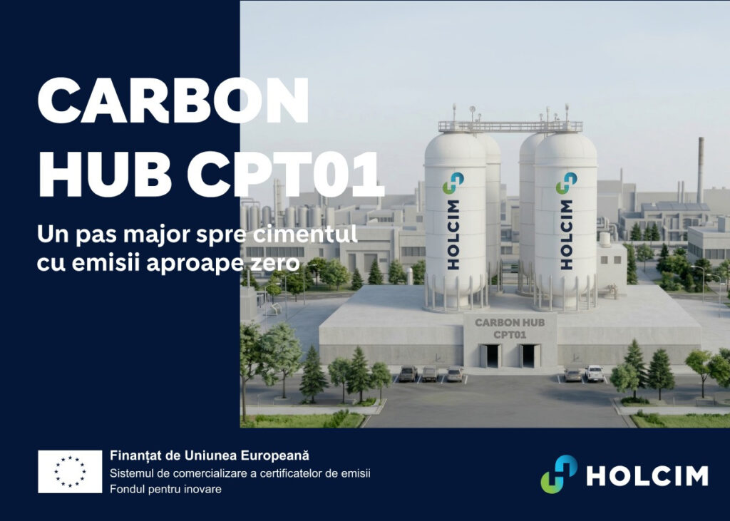 Holcim Romania and CINEA sign grant agreement for Carbon Hub CPT01, advancing carbon capture and near-zero cement production in Eastern Europe