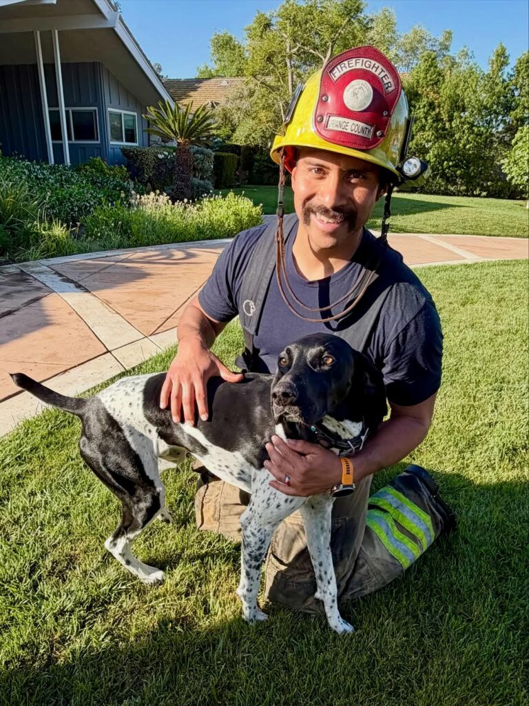 Un câine și-a salvat familia după ce a lătrat pentru a-i alerta de un incendiu izbucnit în garaj