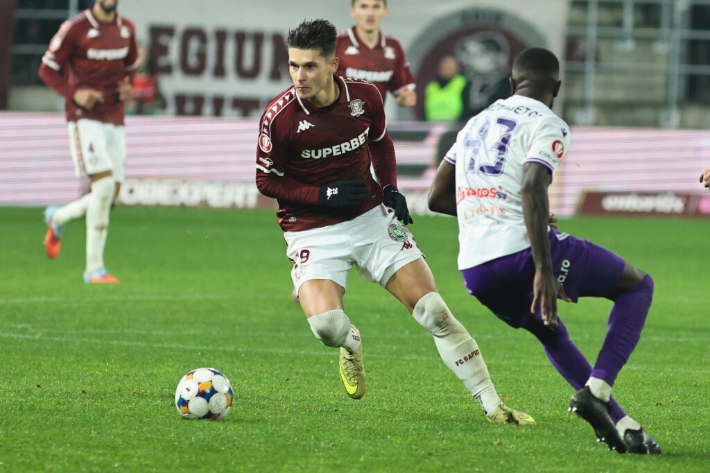 Rapid și FC Argeș, remiză albă în etapa a 4-a din play-off