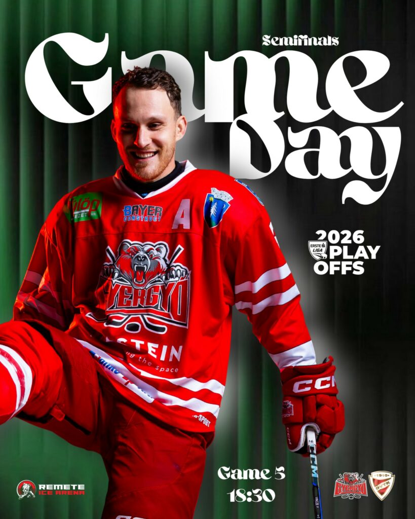 ACSH Gheorgheni, campioana României la hochei pe gheață, își poate asigura miercuri seară prezența în finala Erste Liga