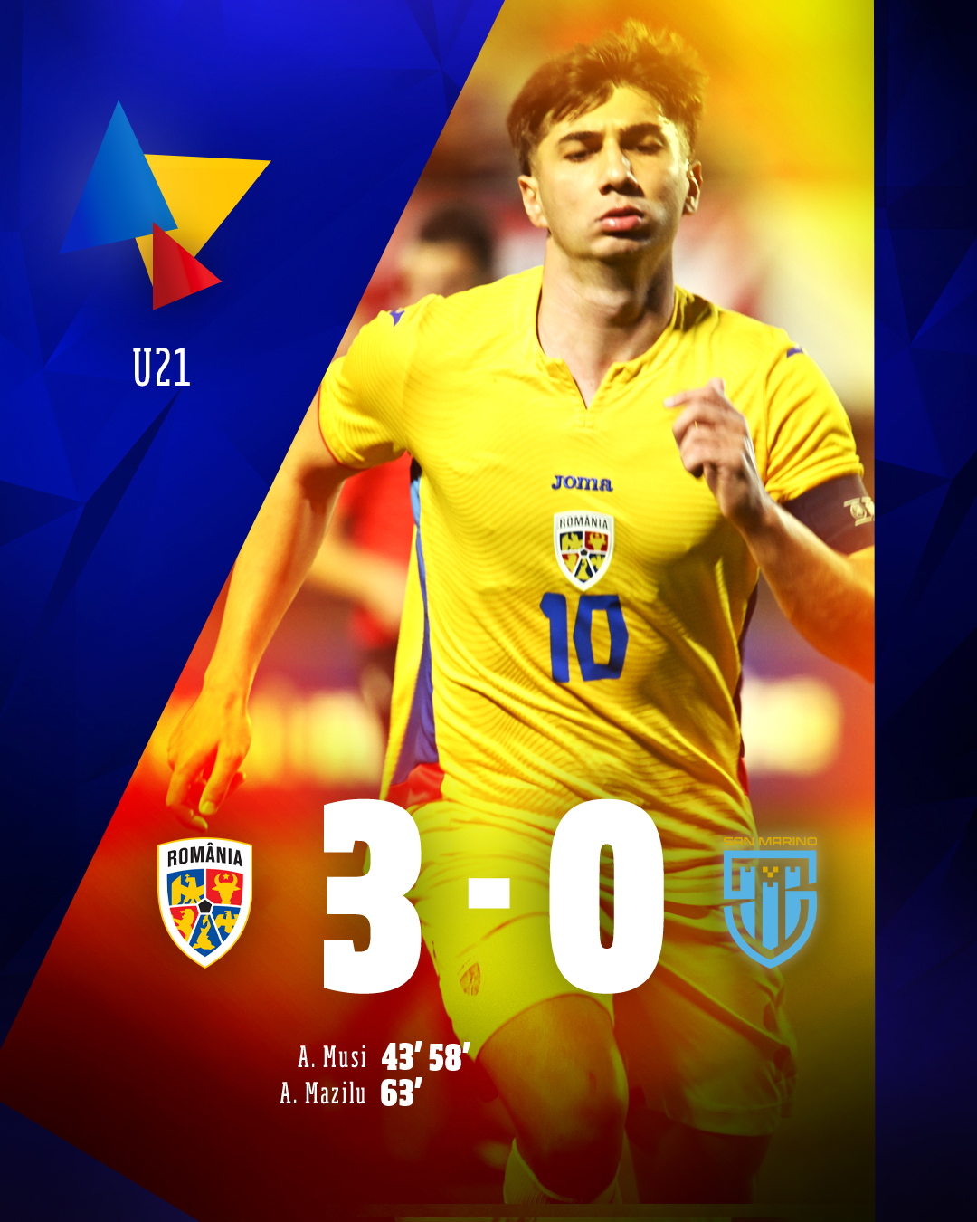 Alexandru Musi, Tricolorul lunii martie 2026