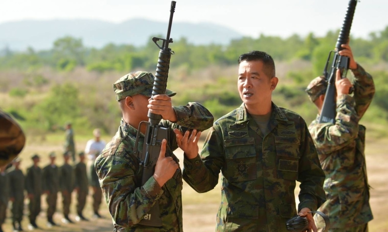 Creșterea recrutării voluntare în armata Thailandei