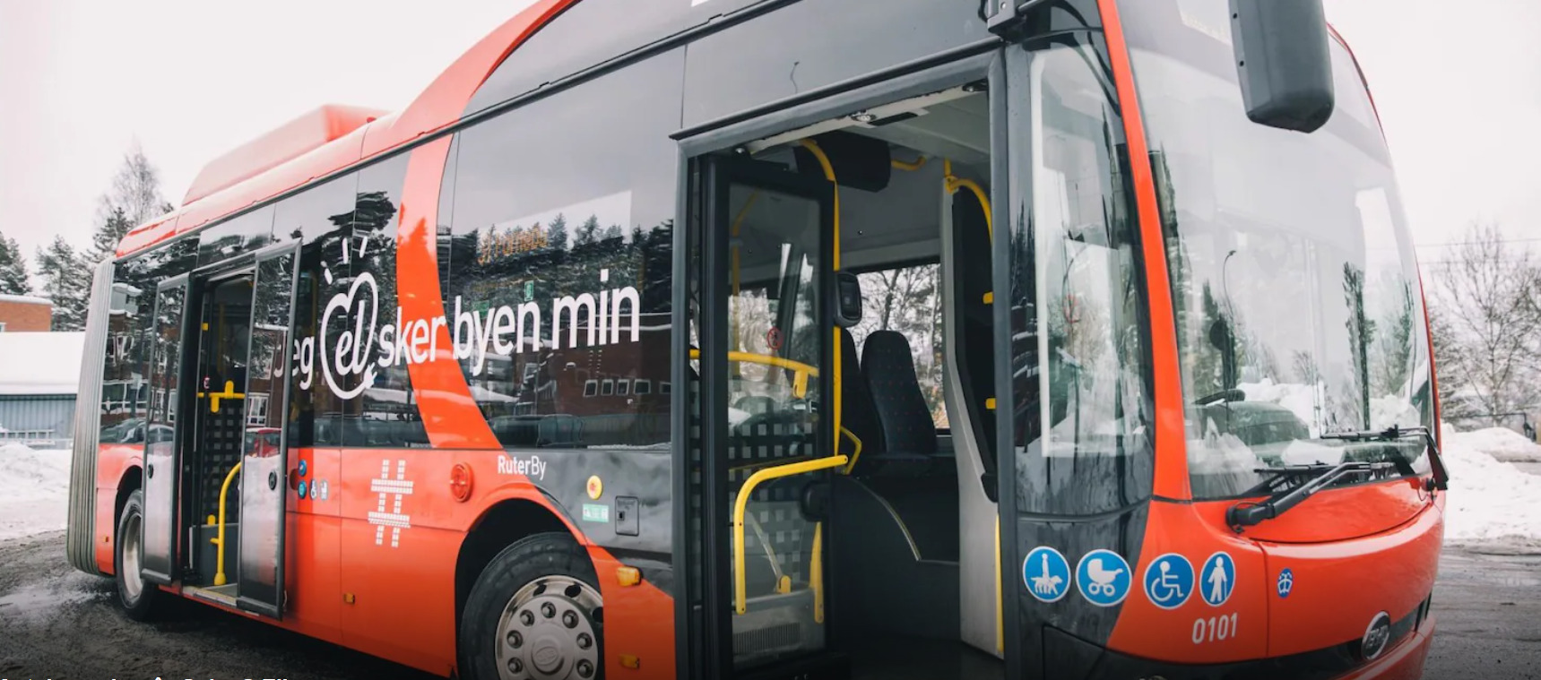 Un adolescent de 14 ani a furat un autobuz în Norvegia