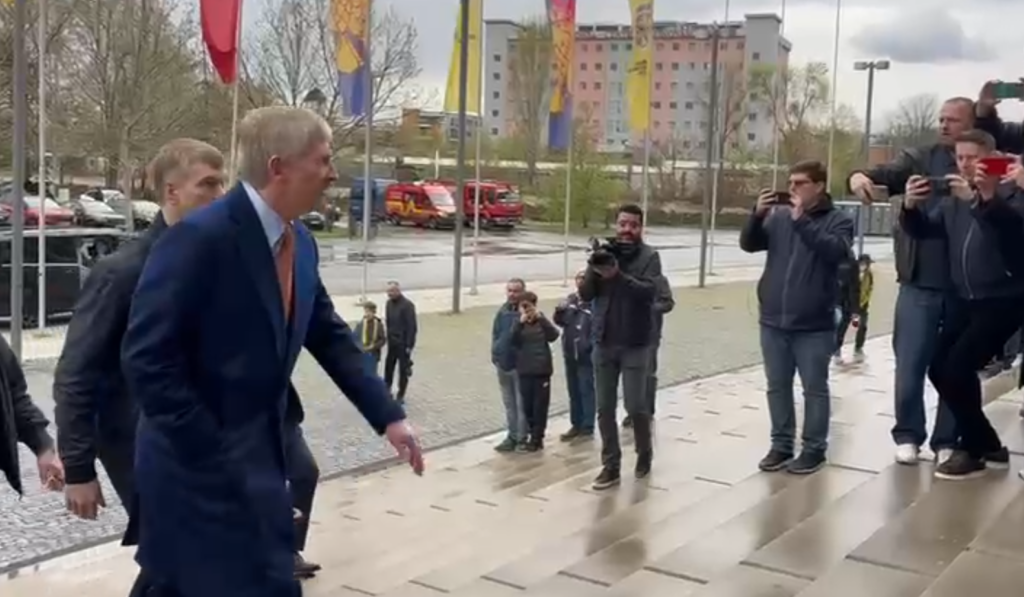 Cel mai bogat om din Ucraina, la catafalcul lui Mircea Lucescu