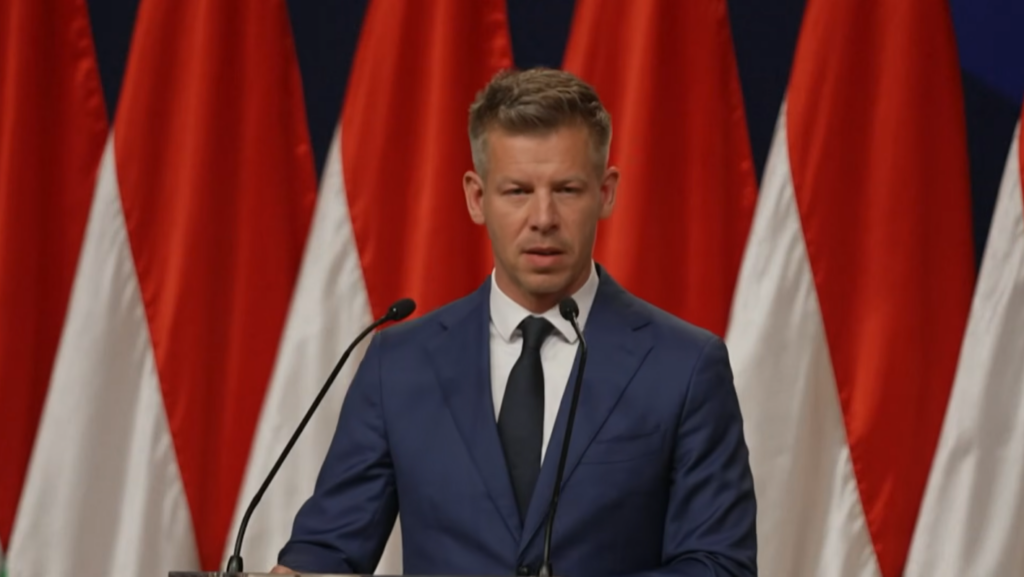 Péter Magyar l-a menționat pe George Simion în primul său discurs după victorie