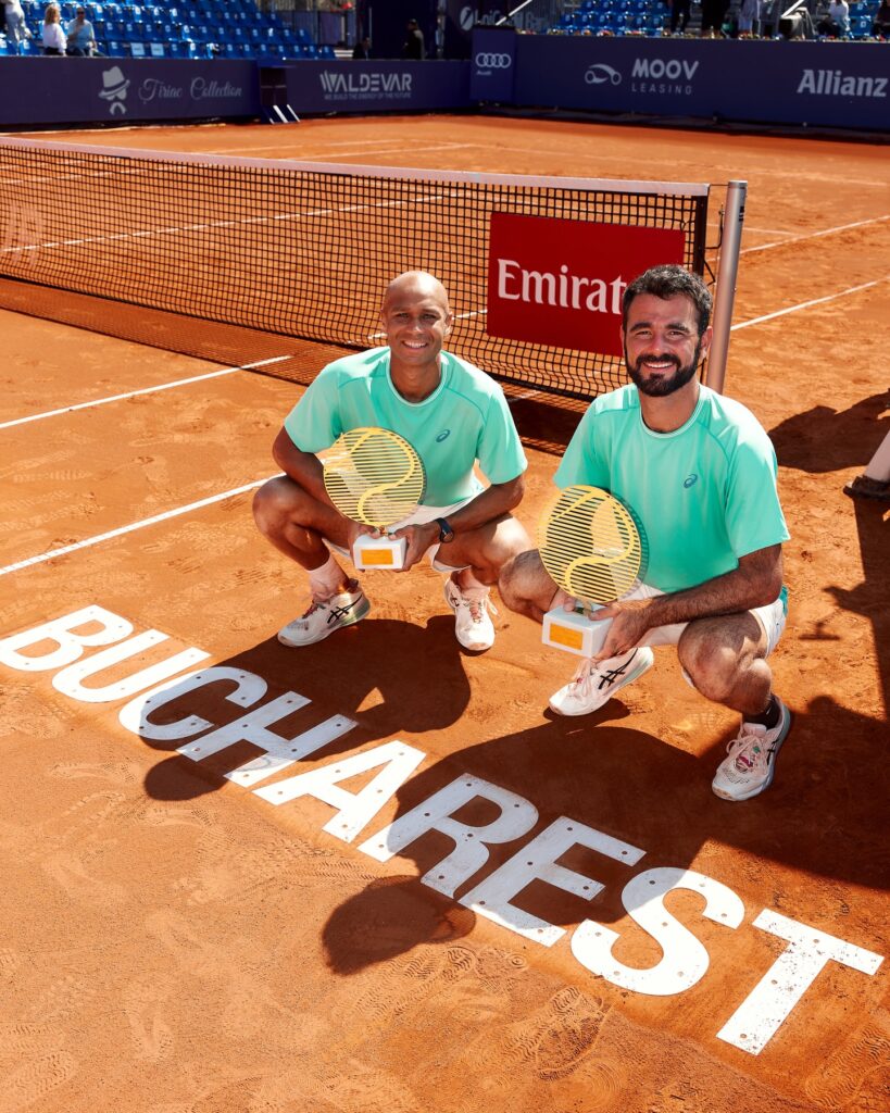 Țiriac Open: Sadio Doumbia și Fabien Reboul au căștigat titlul la dublu