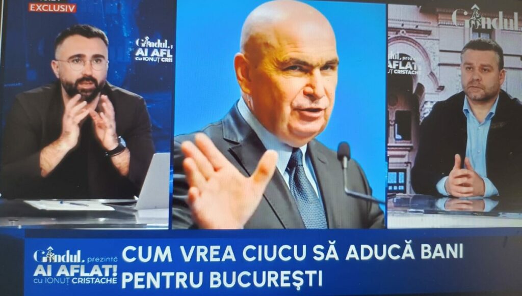 Ciucu: Sunt mai mulți angajați decât trebuie în Primăria București. 400 de posturi, în vizorul reorganizării