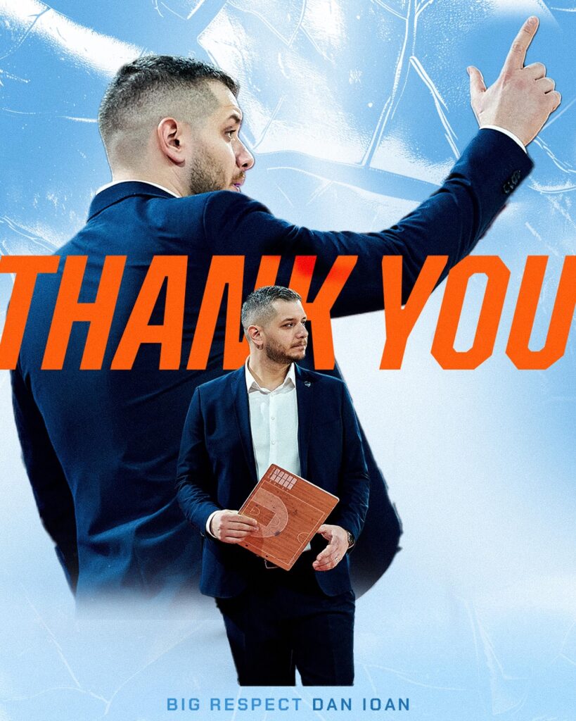 CSO Voluntari s-a despărțit de antrenorul Dan Ioan cu o zi înaintea primului meci din play-off-ul LNBM