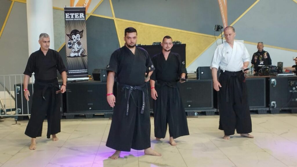 Kenjutsu, un stil de viață. Demonstrație de arte marțiale de sabie, la Timișoara