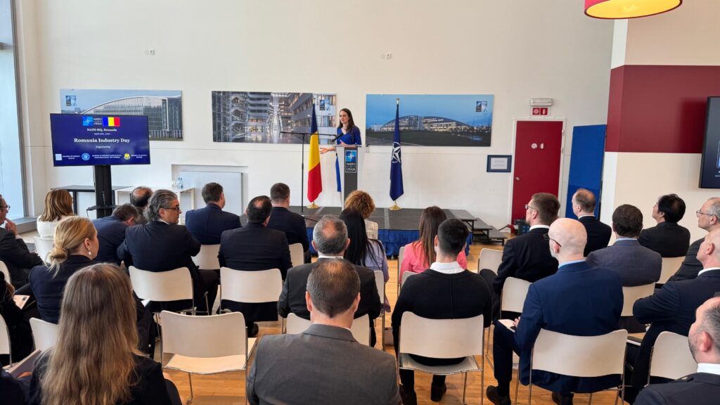 Oana Țoiu, după „Romania Industry Day” la NATO: Peste 20 de companii românești au uși deschise pe o piață de miliarde de euro